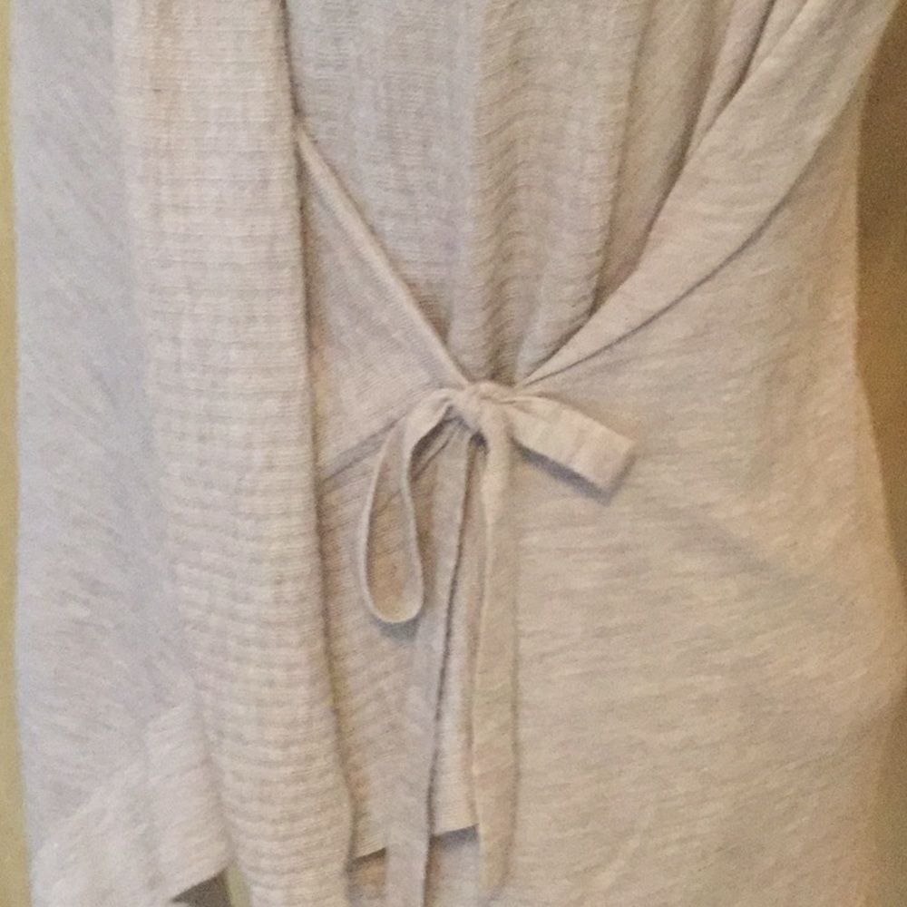 Vince Drape Front Wool And Cashmere Cardig… - Picture 6 of 10